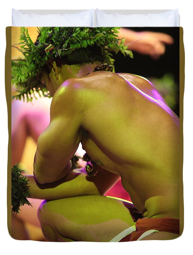 Hawaii Duvet Cover featuring the photograph Hawaiian Strength by Nadine Rippelmeyer