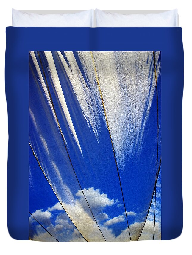 Heavenly Duvet Cover featuring the photograph Heaven by Skip Hunt