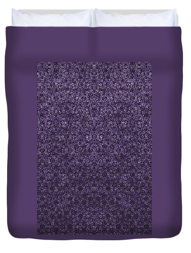 Entity Duvet Cover featuring the digital art E 5l 12d by Primary Design Co