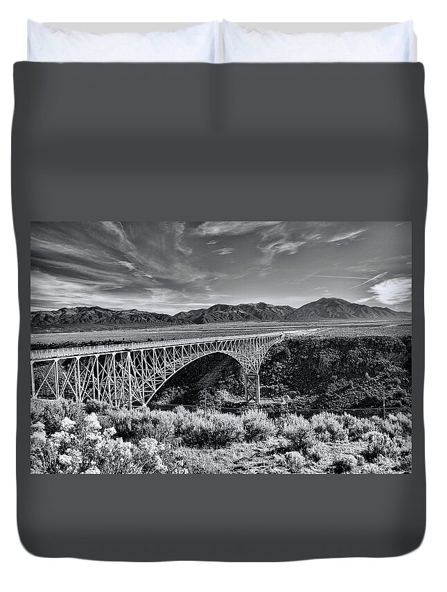 High Quality Duvet Cover featuring the photograph High Bridge by Segura Shaw Photography