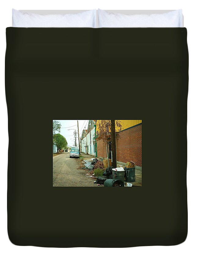  Duvet Cover featuring the photograph Hurricane Katrina Series - 21 by Christopher Lotito