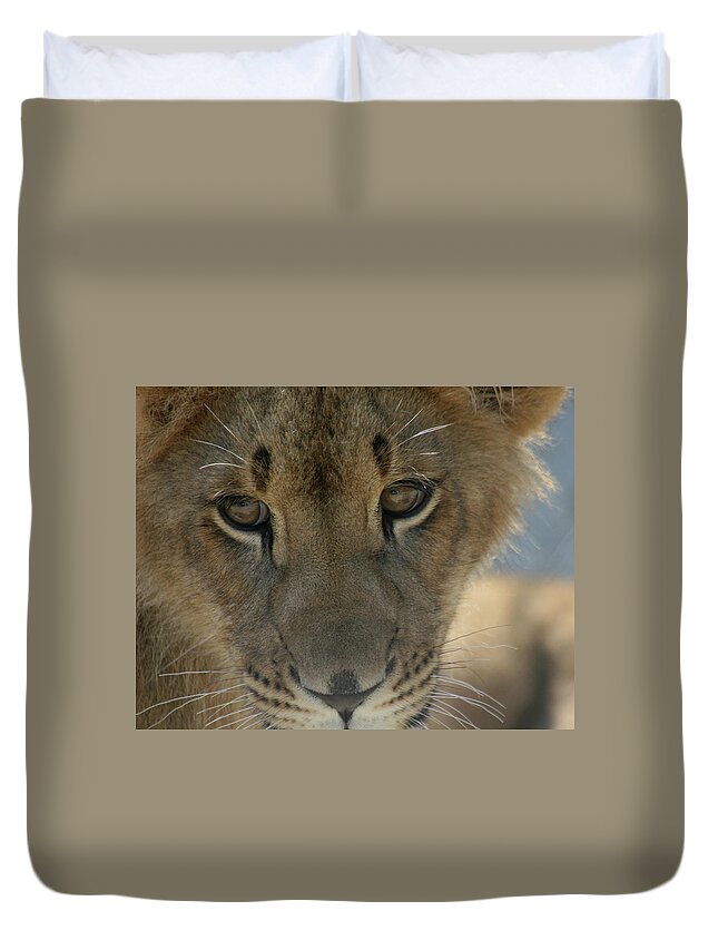 Laurie Lago Rispoli Duvet Cover featuring the photograph In Deep Thought by Laurie Lago Rispoli
