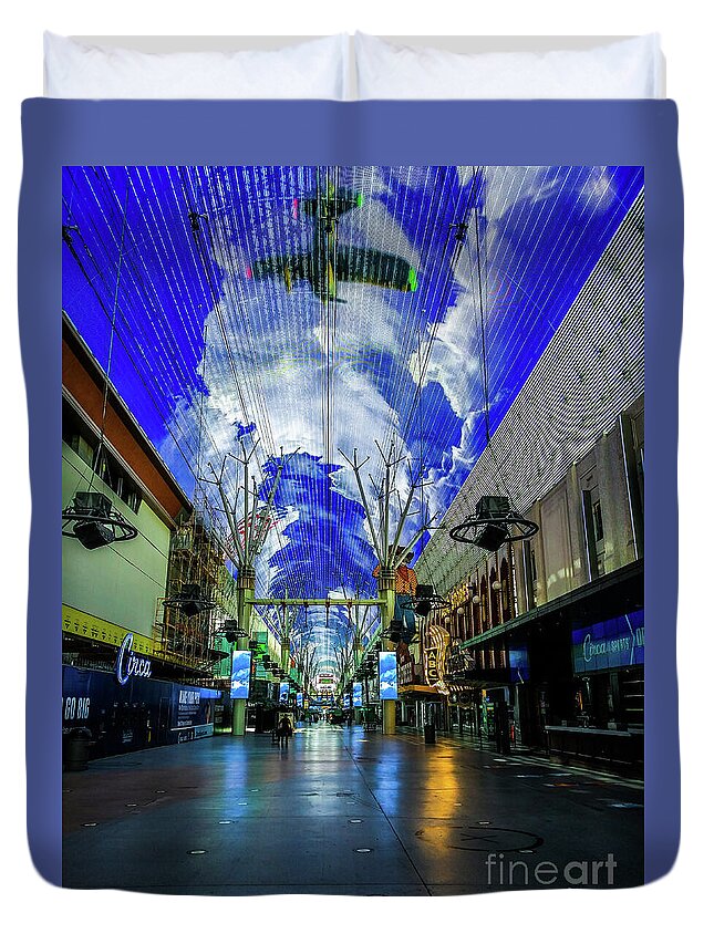  Duvet Cover featuring the photograph Infinite Realities by Rodney Lee Williams
