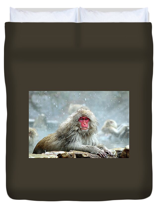  Duvet Cover featuring the photograph Japan 48 by Eric Pengelly