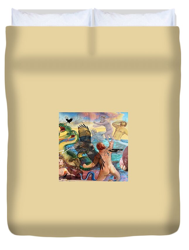 Jupiter Duvet Cover featuring the photograph Jupiter by Perry Hoffman