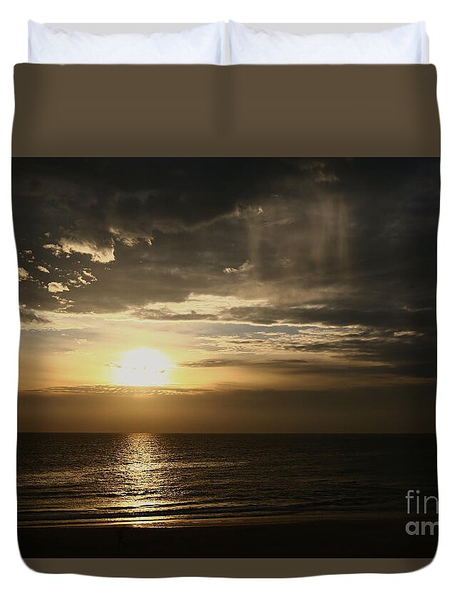 Water Duvet Cover featuring the photograph Just Let It Rain by fototaker Tony