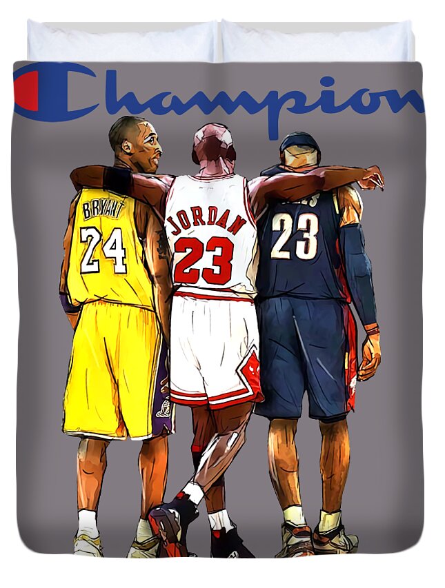 Kobe Bryant Michael Jordan And LeBron James Champion Shirt