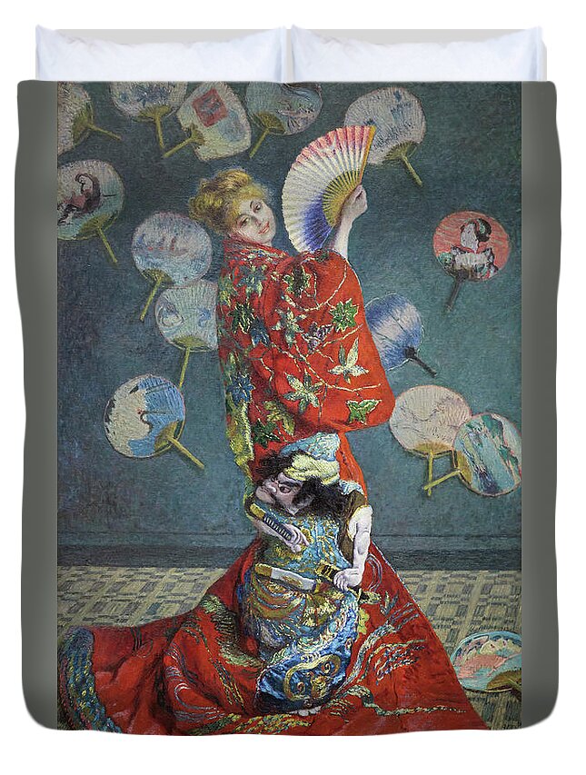 La Japonaise Tote Bag by Claude Monet - Pixels