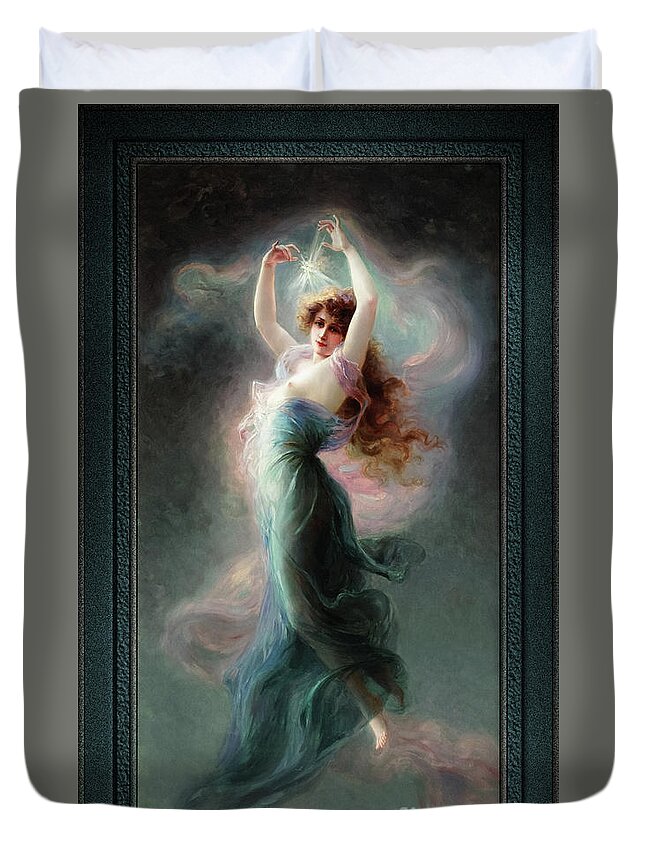 L'etoile Duvet Cover featuring the painting L'Etoile by Edouard Bisson Fine Art Old Masters Reproduction by Rolando Burbon