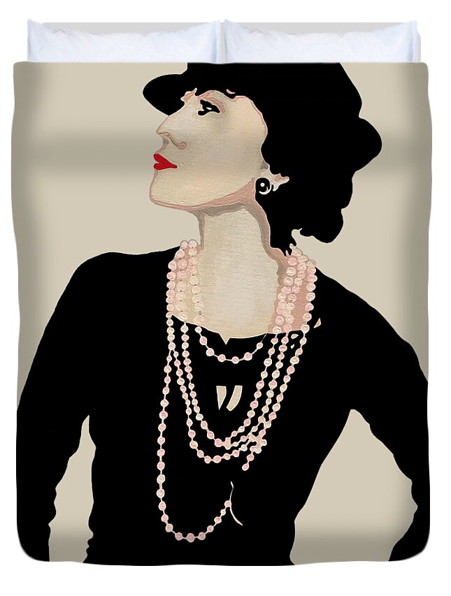 Madame Coco Chanel Portrait Of Gabrielle Bonheur Art Print