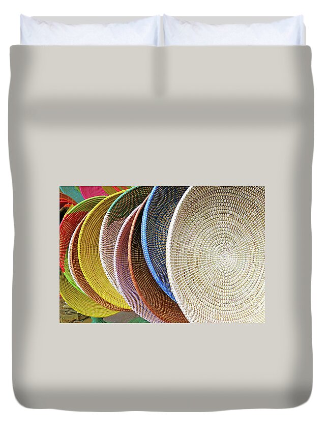 Photographic Art Duvet Cover featuring the photograph Manhattan Wicker by Rick Locke - Out of the Corner of My Eye
