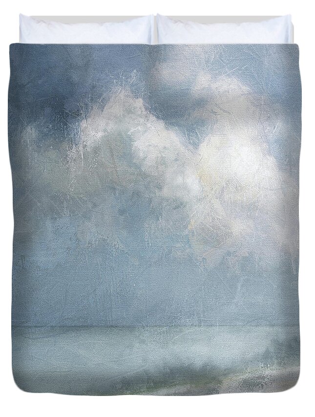  Duvet Cover featuring the photograph Marco Mist by Karen Lynch