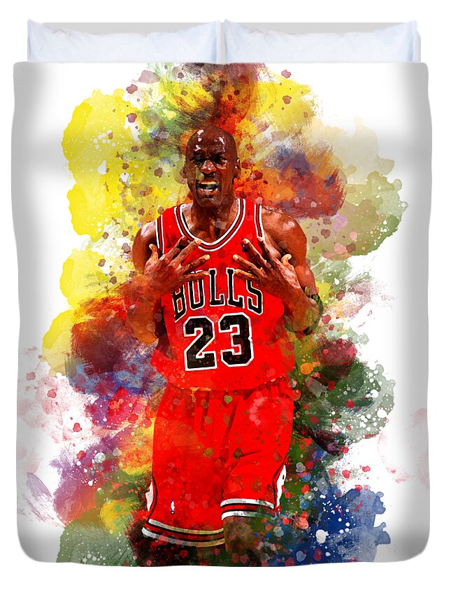 Michael Jordan 23 Chicago Bulls T-shirt NBA Jersey GOAT Air 