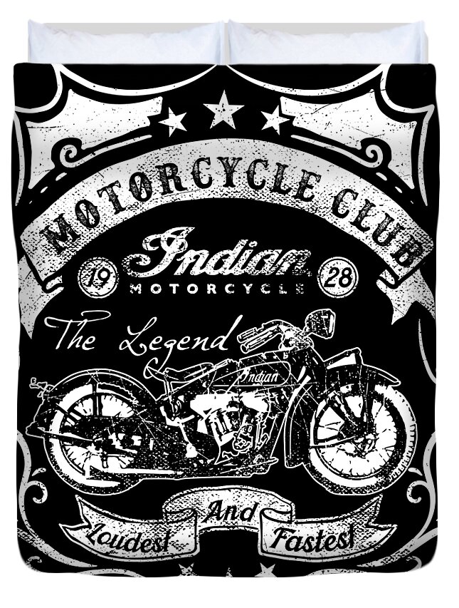 Motorcycle Club Duvet Covers