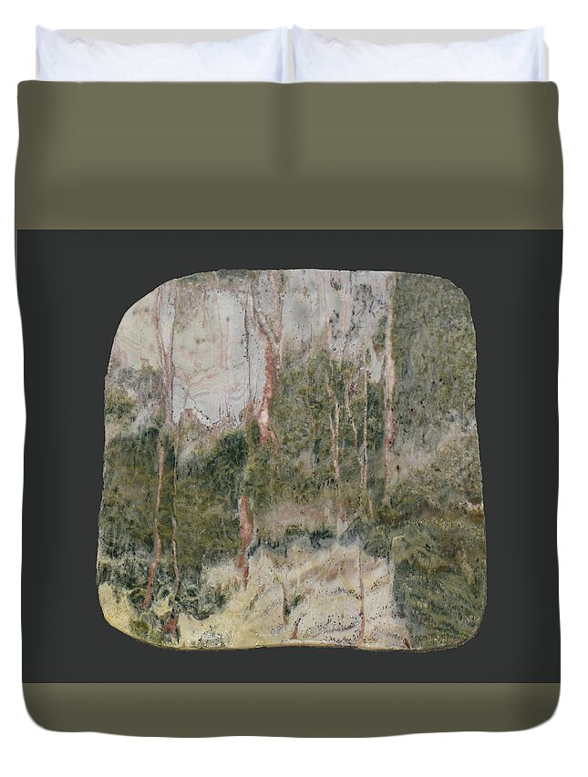 Art In A Rock Duvet Cover featuring the photograph Mr1037 by Art in a Rock