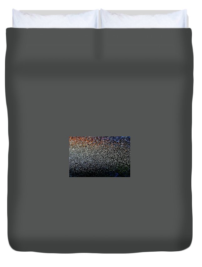 Mystery Duvet Cover featuring the photograph Mystery Closeup by Doolittle Photography and Art