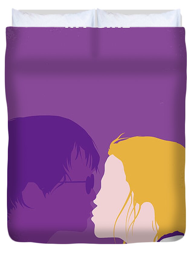 My Girl Duvet Cover featuring the digital art No1225 My My Girl minimal movie poster by Chungkong Art