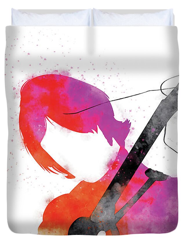 You Really Got Me Is A Song Written By Ray Davies For English Rock Band The Kinks. Duvet Cover featuring the digital art No229 MY THE KINKS Watercolor Music poster by Chungkong Art
