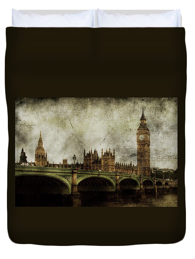 London Duvet Cover featuring the photograph Noble Attributes by Andrew Paranavitana