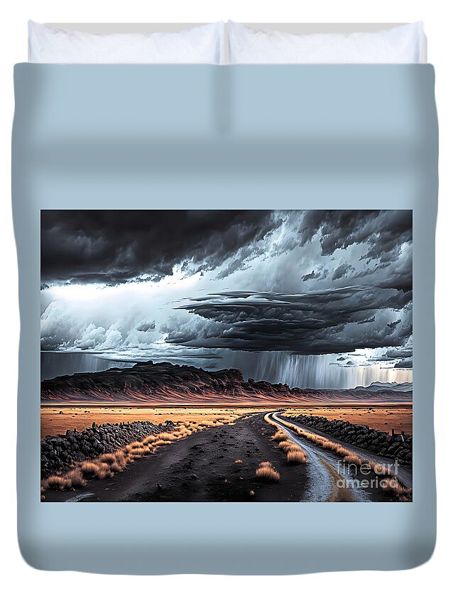 Monsoon Digital Art Duvet Covers
