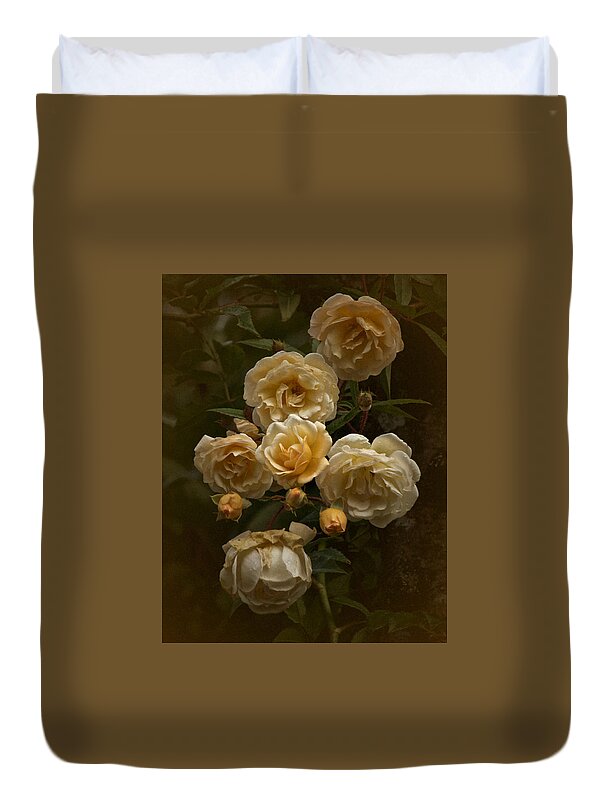 Roses Duvet Cover featuring the photograph October 2020 Roses by Richard Cummings
