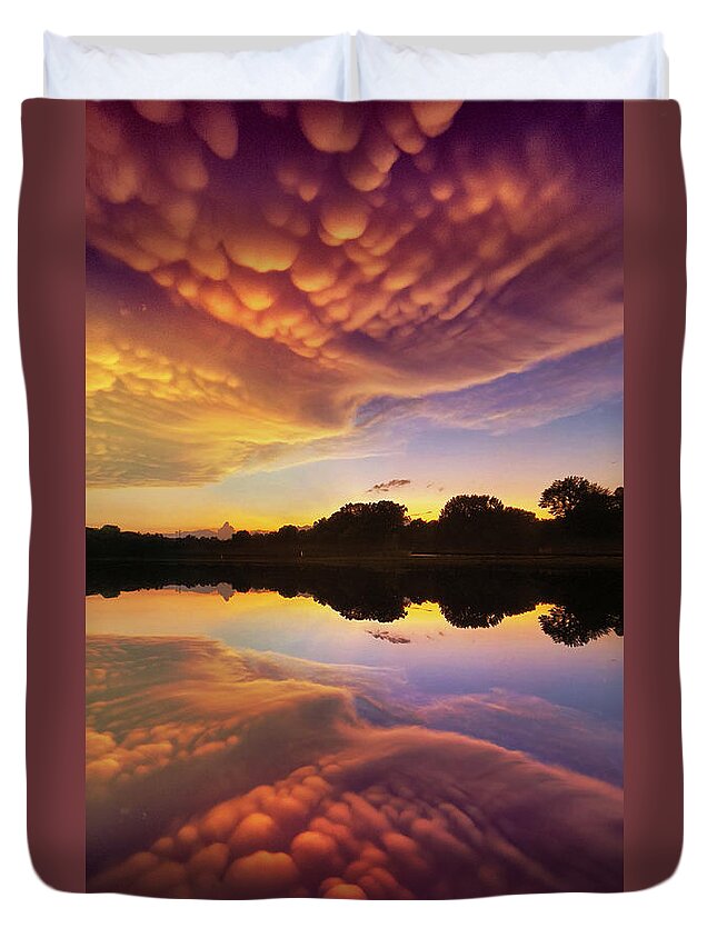  Duvet Cover featuring the photograph Once in a Lifetime by Rob Blair