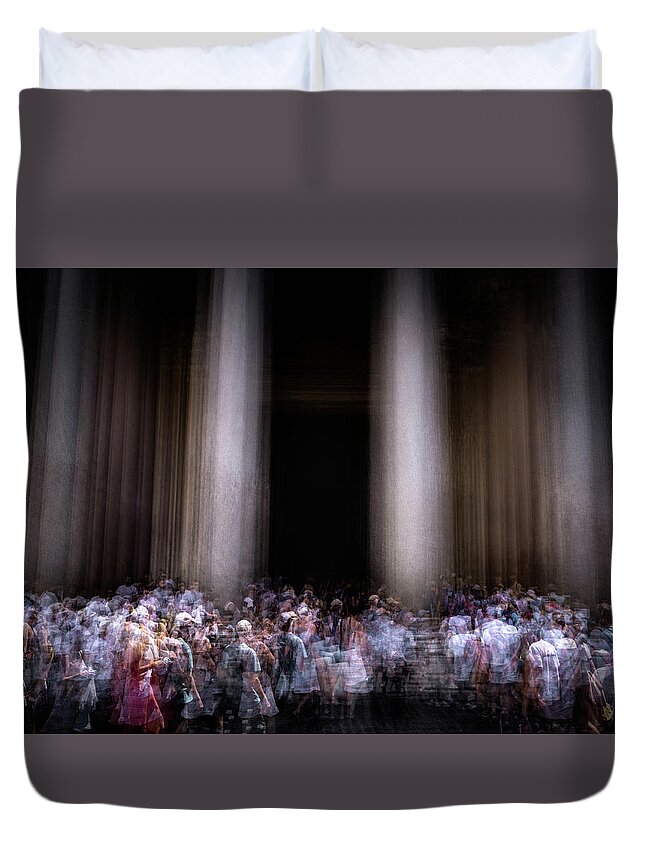 Multiple Duvet Cover featuring the photograph Pantheon by Grant Galbraith