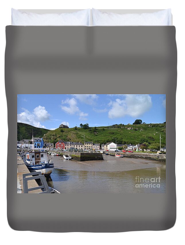 Waterford Duvet Cover featuring the photograph Passage East - Waterford by Joe Cashin