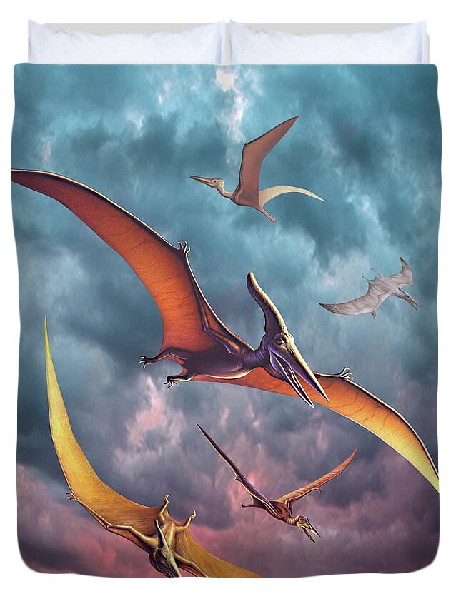 Pterodactyls Duvet Covers