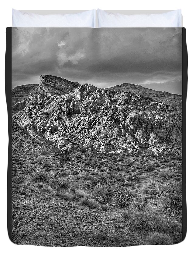  Duvet Cover featuring the photograph Red Springs Dream 1 by Rodney Lee Williams