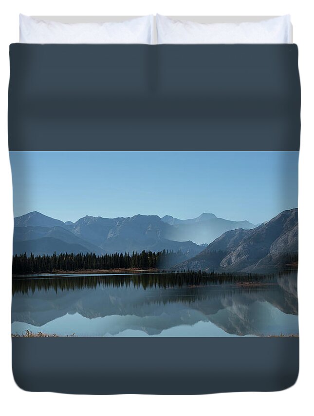 Landscape Duvet Cover featuring the photograph Resume Your Journey by Jerald Blackstock