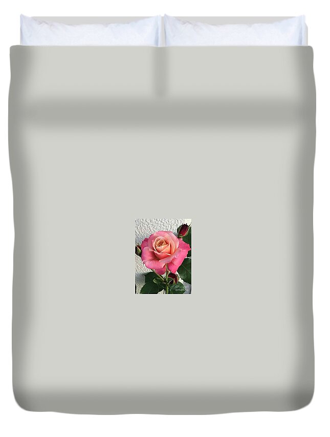 Rose Duvet Cover featuring the photograph Rose by Cybele Chaves