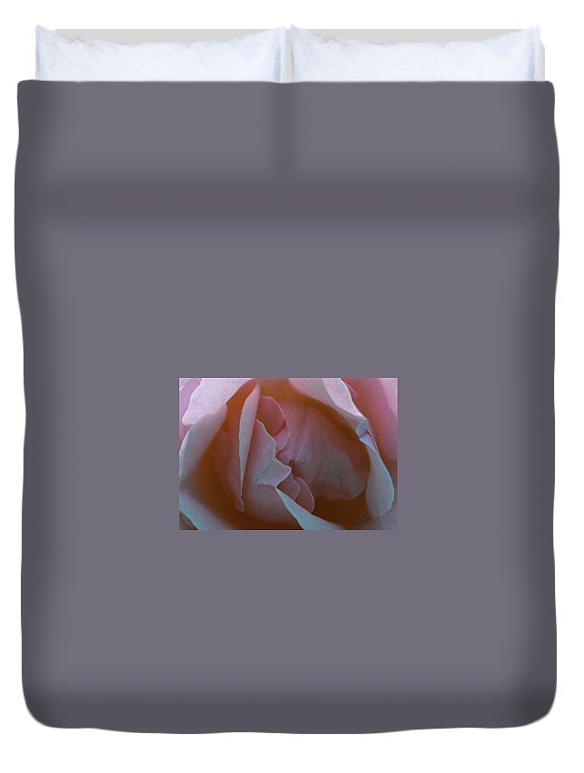 Flowers Duvet Cover featuring the photograph Rose by Tony Spencer