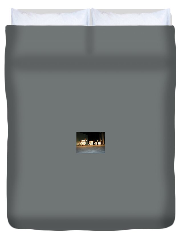  Duvet Cover featuring the photograph Saintee 3 by Trevor A Smith