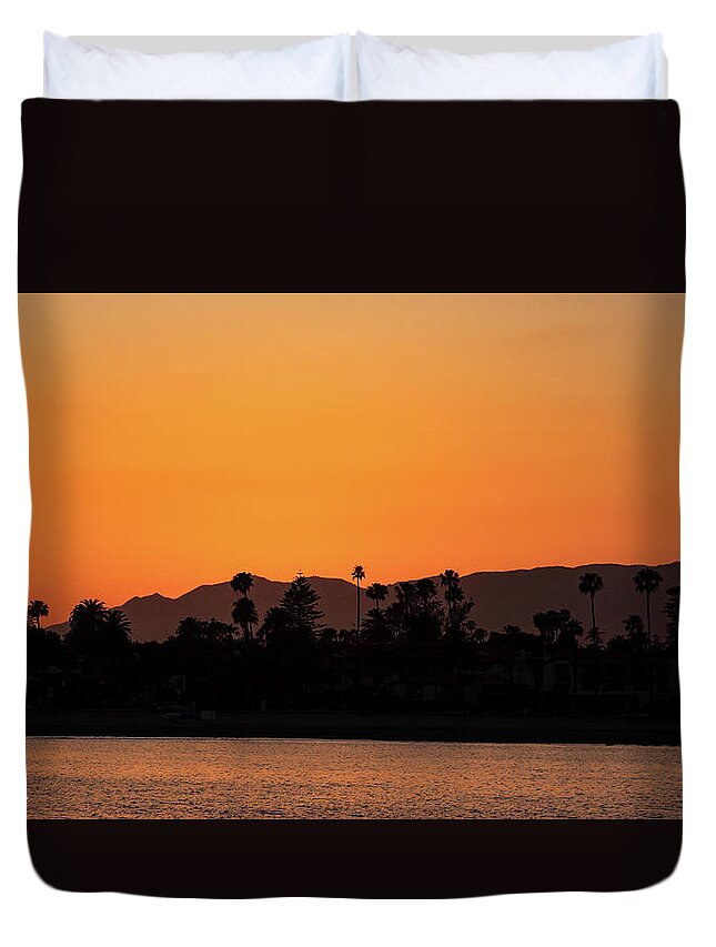Santa Barbara Duvet Cover featuring the photograph Santa Barbara by David Lee