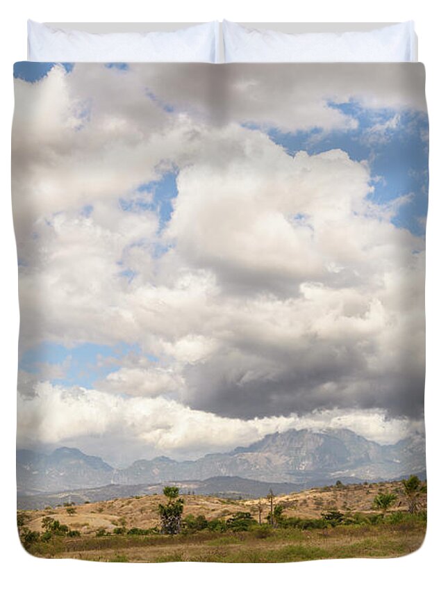 Asia Duvet Cover featuring the photograph Scene from Timor-Leste 71 by Werner Padarin