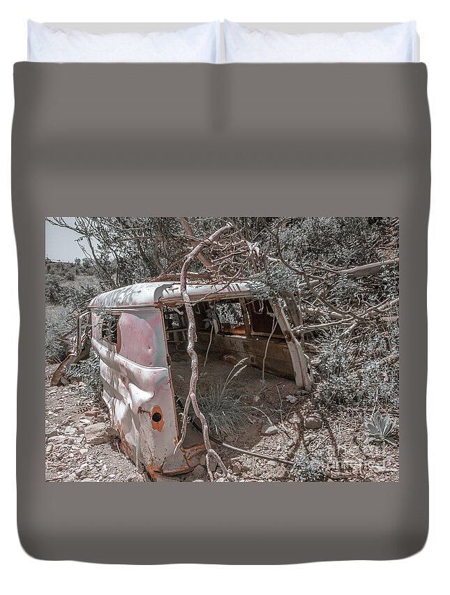 Ford Duvet Cover featuring the photograph Sedan Delivery by Darrell Foster