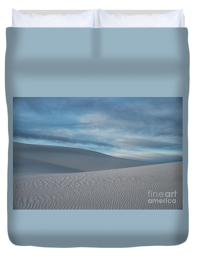 Southwest Duvet Cover featuring the photograph Serenity by Sandra Bronstein