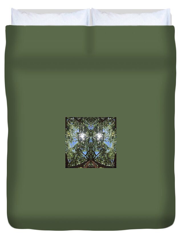 Tree Duvet Cover featuring the photograph Simply Aware Earth Elemental by Soul Ecstatic