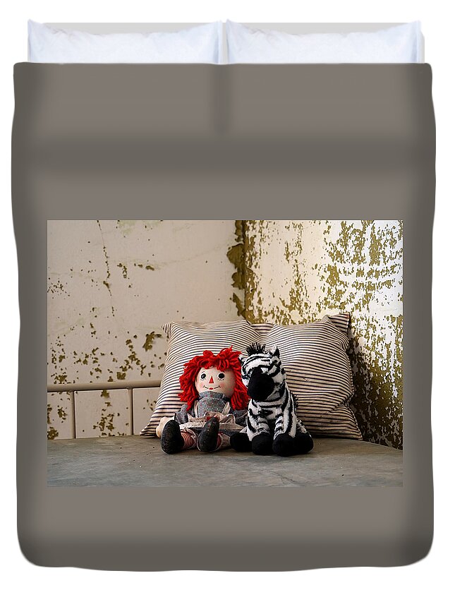 Richard Reeve Duvet Cover featuring the photograph Small Comforts by Richard Reeve