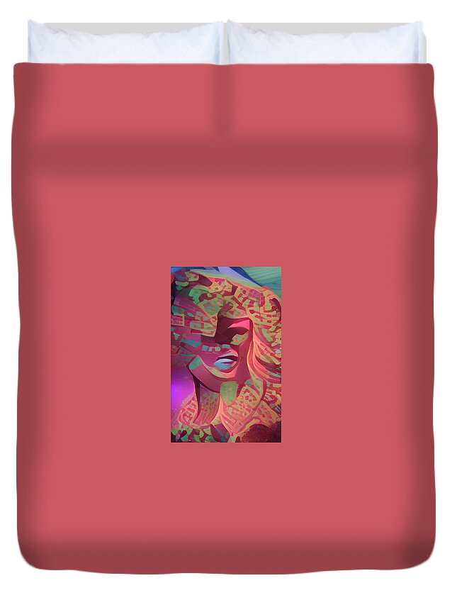 Duvet Cover featuring the digital art So Surreal by Rod Turner