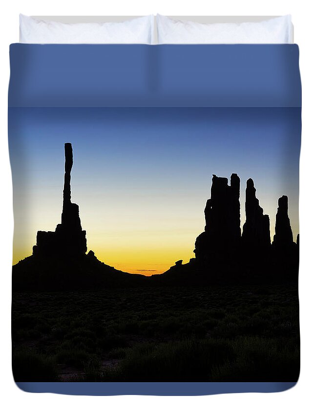 Arizona Duvet Cover featuring the photograph Solace by Chad Dutson