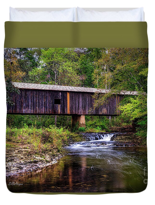 Nature Duvet Cover featuring the photograph Southern Gem III by DB Hayes