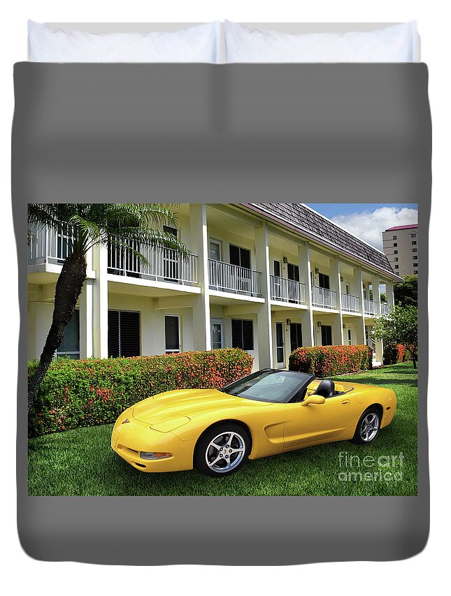 2000 Duvet Cover featuring the photograph Southwind C5 by Ron Long