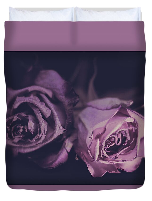 Roses Duvet Cover featuring the photograph Still Life by Anamar Pictures