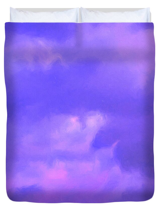 Storm Duvet Cover featuring the photograph Story Clouds by George Robinson