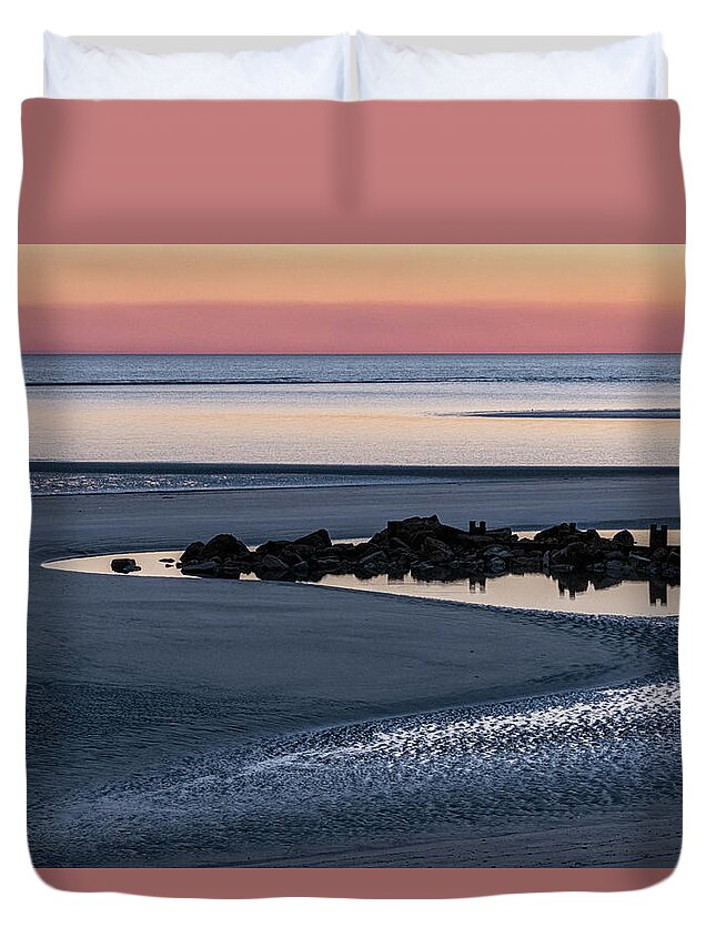 Marietta Georgia Duvet Cover featuring the photograph Sunset Scene by Tom Singleton