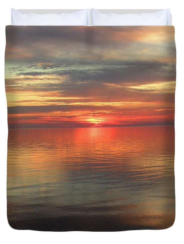 Beautiful Duvet Cover featuring the photograph Sweet Solitude by Cyryn Fyrcyd
