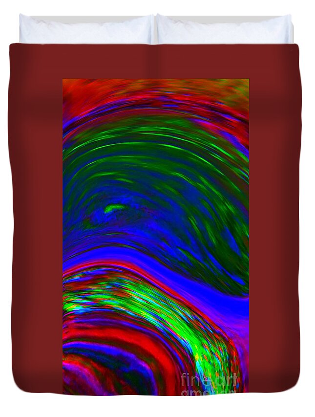 Emotional Duvet Cover featuring the digital art The Anguish by Glenn Hernandez