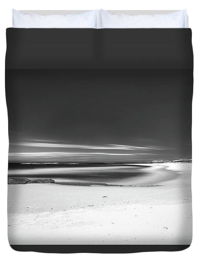Beach Duvet Cover featuring the photograph The Beach by Ari Rex